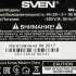 Колонки Bluetooth Sven MS-304,  2.1,  черный/ красный [sv-015602]